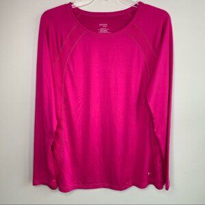 DANSKIN NOW HOT PINK DRI MORE TOP
